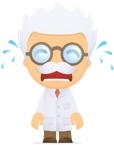 Crying scientist